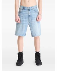 Calvin Klein - Logo-Patch Shorts - Lyst