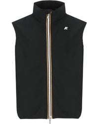 K-Way - Valen Zip-Front Sleeveless Gilet - Lyst