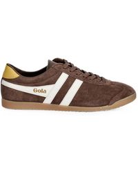 Gola - Bullet Suede-Finish Logo-Print Sneakers - Lyst