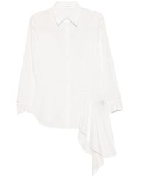 Yohji Yamamoto - Asymmetric Panel Shirt - Lyst