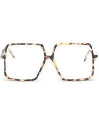 Kuboraum - Eckige Maske Brille - Lyst