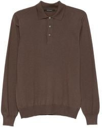 Tagliatore - Long-Sleeve Polo Shirt - Lyst
