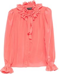 Styland - Top Con Ruches - Lyst