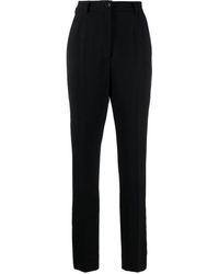 Dolce & Gabbana - High-Rise Tapered Trousers - Lyst