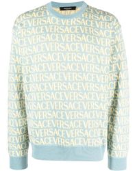 Versace - Allover Jumper - Lyst