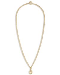 Roxanne Assoulin - The Puffy Initial Necklace - Lyst