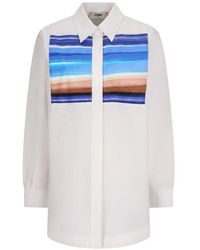 Fendi - Striped-Print Shirt - Lyst