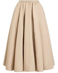 Patou - Elasticated-Waist Maxi A-Line Skirt - Lyst