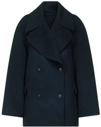 Loulou de Saison - Double-Breasted Notch-Lapel Jacket - Lyst