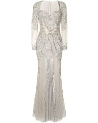 zuhair murad long sleeve evening dresses
