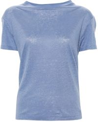 Vince - Short-sleeve Linen T-shirt - Lyst