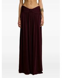 Arcina Ori - Alessia Draped Maxi Skirt - Lyst