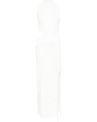 Galvan London - Beaded Nova Asymmetric Dress - Lyst