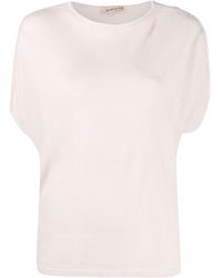 Blanca Vita - Fine-knit T-shirt - Lyst