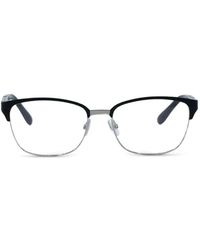 Jimmy Choo - Rectangle-Frame Glasses - Lyst