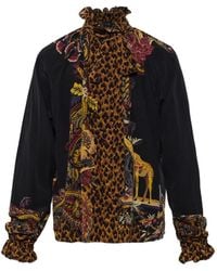 Etro - Silk Top With Scarf - Lyst