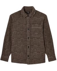 A.P.C. - Wool Overshirt - Lyst