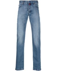 Kiton - Low-rise Straight-leg Jeans - Lyst