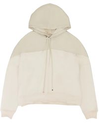 Amiri - Hybrid Panelled Hoodie - Lyst