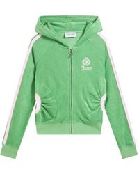 Juicy Couture - Embroidered-Logo Terry Hoodie - Lyst