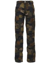 Matthew Williamson - Boro Patchwork Straight-Leg Jeans - Lyst