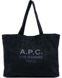 A.P.C. - Corduroy Tote Bag - Lyst