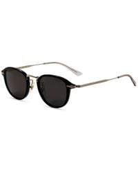 Montblanc - Round-Frame Sunglasses - Lyst