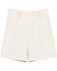 Lanvin - Short À Poches Plaquées - Lyst
