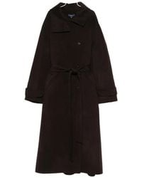 Soeur - James Belted Button-Up Coat - Lyst