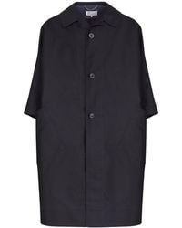 Maison Margiela - Cocoon Long Cotton Coat - Lyst