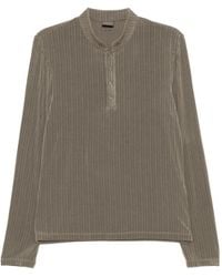 TEAM WANG design - T-Shirt Reset Henley - Lyst