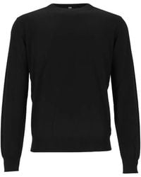 Alpha Studio - Merino Wool Crew-Neck Sweater - Lyst