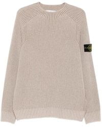 Stone Island - Ribbed-Knit Cashmere Sweater - Lyst