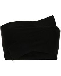 MM6 by Maison Martin Margiela - Wrapped-sleeves Jersey Bandeau Top - Lyst
