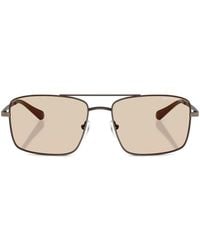 ARMANI EXCHANGE - Rectangle-Frame Sunglasses - Lyst