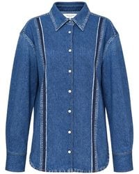 Rag & Bone - Camicia Miramar Denim - Lyst