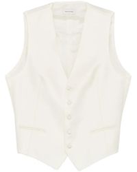 Tagliatore - Buttoned Waistcoat - Lyst