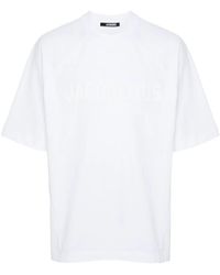 Jacquemus - T-Shirt 'Typo' - Lyst