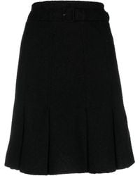 Patou - Gonna Svasata Con Cintura - Lyst
