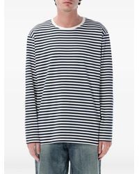 Nanamica - Striped Long-Sleeve T-Shirt - Lyst