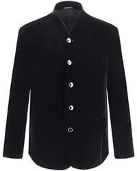 Giorgio Armani - One Shot Velvet Blazer - Lyst