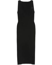 Cult Gaia - Ava Open-Back Ribbed-Knit Midi Dress - Lyst