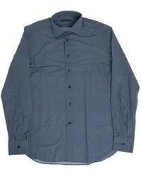 Corneliani - Patterned Stretch Shirt - Lyst