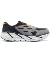 Hoka One One - Clifton L Panelled Low-Top Sneakers - Lyst