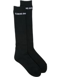 Comme des Garçons - Logo-Detail Socks - Lyst