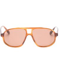 Emporio Armani - Occhiali Da Sole Geometrici - Lyst