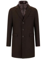 Herno - Ultralight Nylon Jas Met Enkele Rij Knopen - Lyst