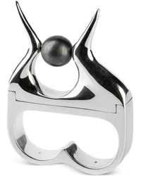 Parts Of 4 - Sterling Double Plate Ring - Lyst