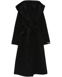 Marella - Belted Hooded Coat - Lyst