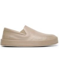 Marsèll - Cassapelle Slip-On Leather Sneakers - Lyst